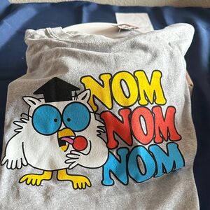 Fun Owl Tootsie Roll Graphic Tee - Short Sleeve
